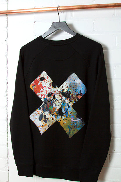 Smiley 1 X Imprint - Sweatshirt - Black
