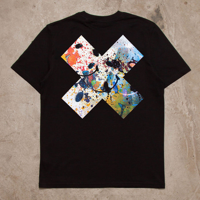 Smiley 1 X Imprint - Tshirt - Black