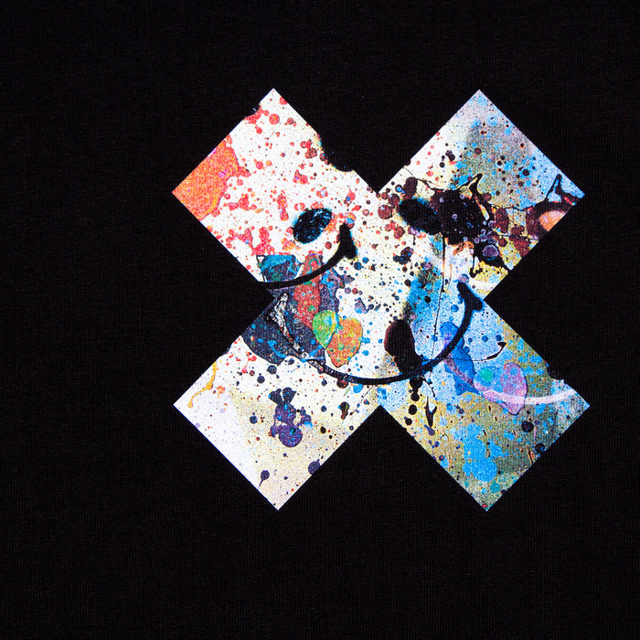 Smiley 1 X Imprint - Tshirt - Black