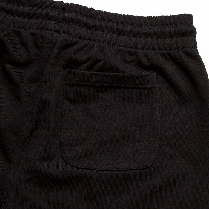 Smiley Shroom - Heavyweight Jersey Shorts - Black