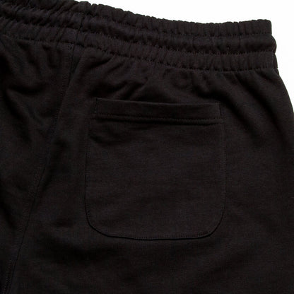 Smiley Shroom - Heavyweight Jersey Shorts - Black