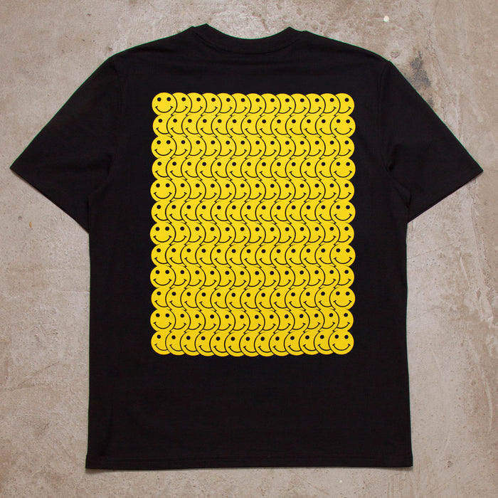 Smiley Trail - Tshirt - Black