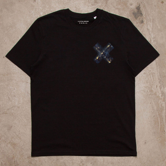 Solar System X Imprint - Tshirt - Black