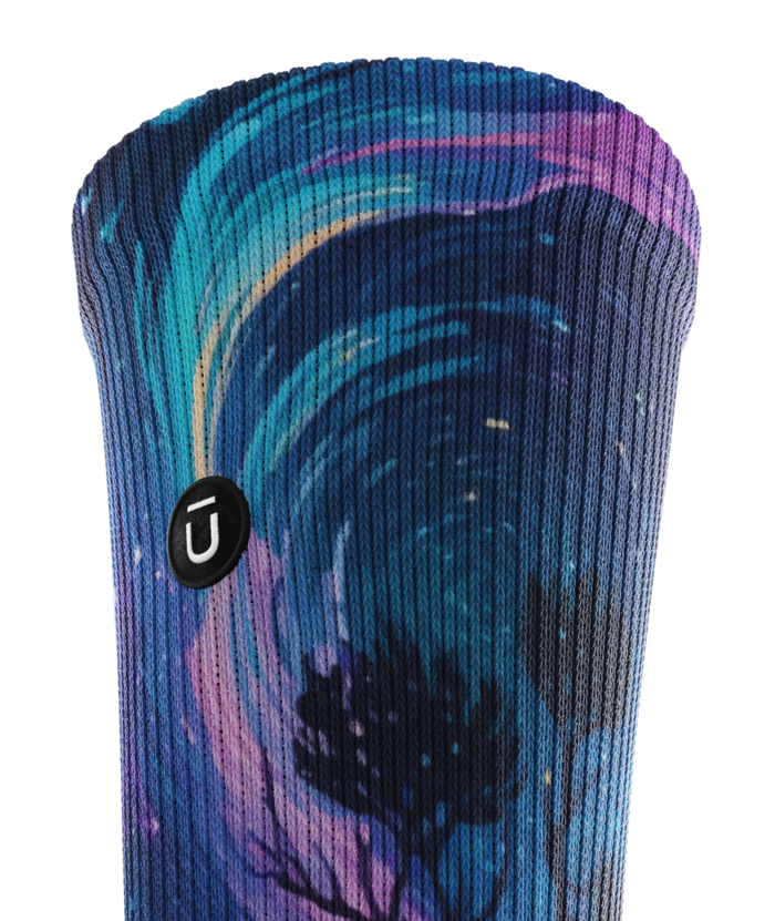 Star Gazer Athletic Crew Socks