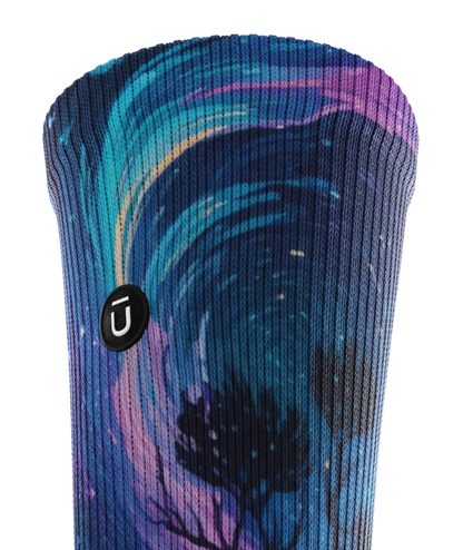 Star Gazer Athletic Crew Socks