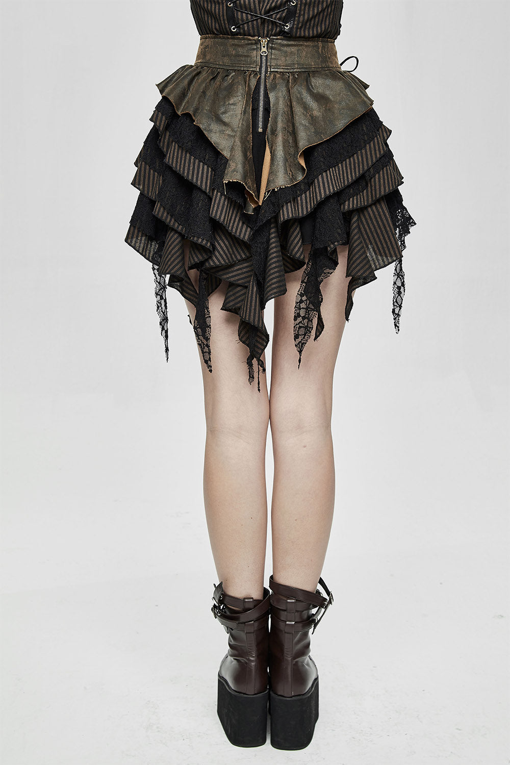 Cabinet of Curiosities Layered Ruffle Skirt