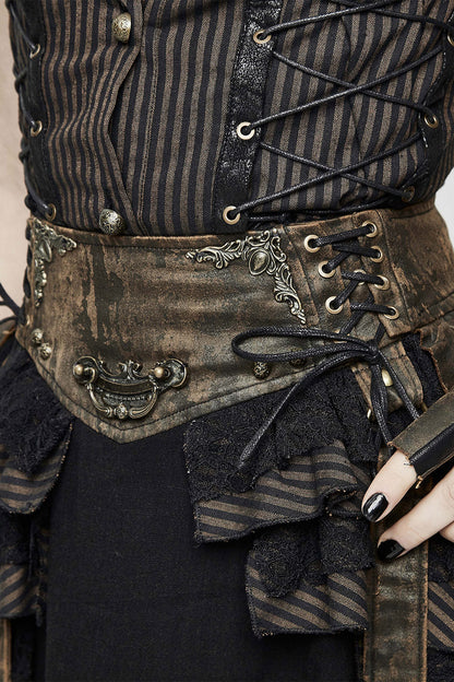 Cabinet of Curiosities Layered Ruffle Skirt