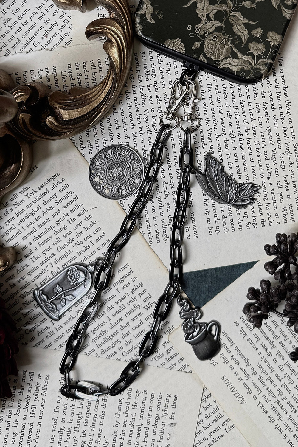 Afternoon Tea Phone Strap