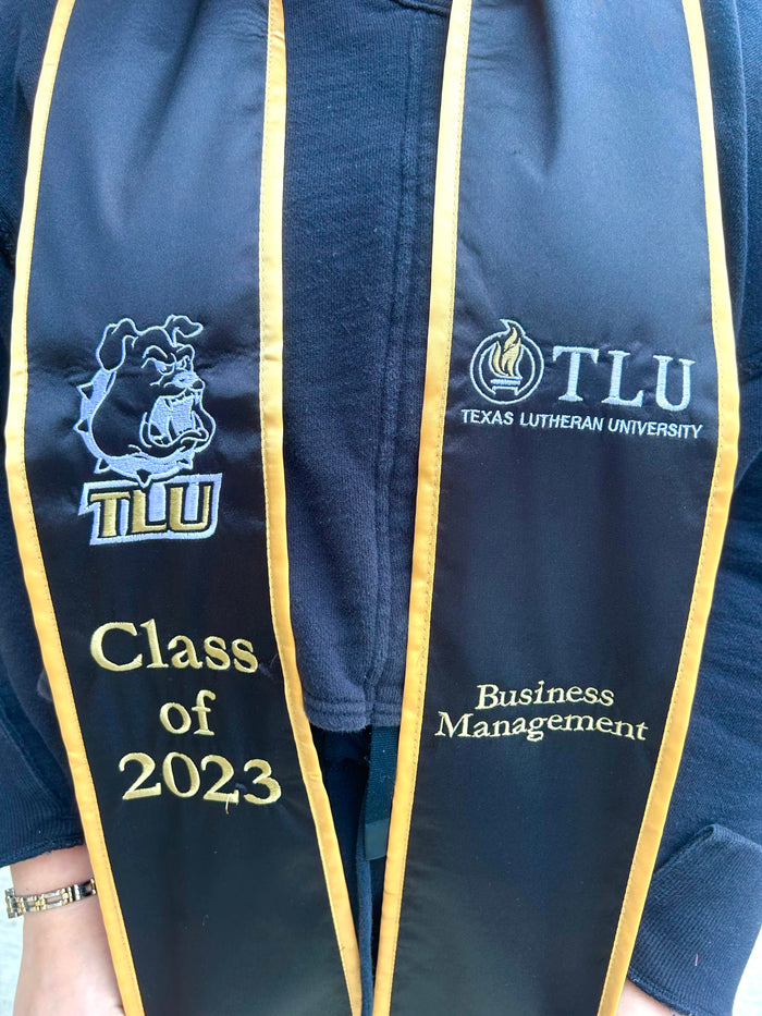 TLU -Texas Lutheran University Stole