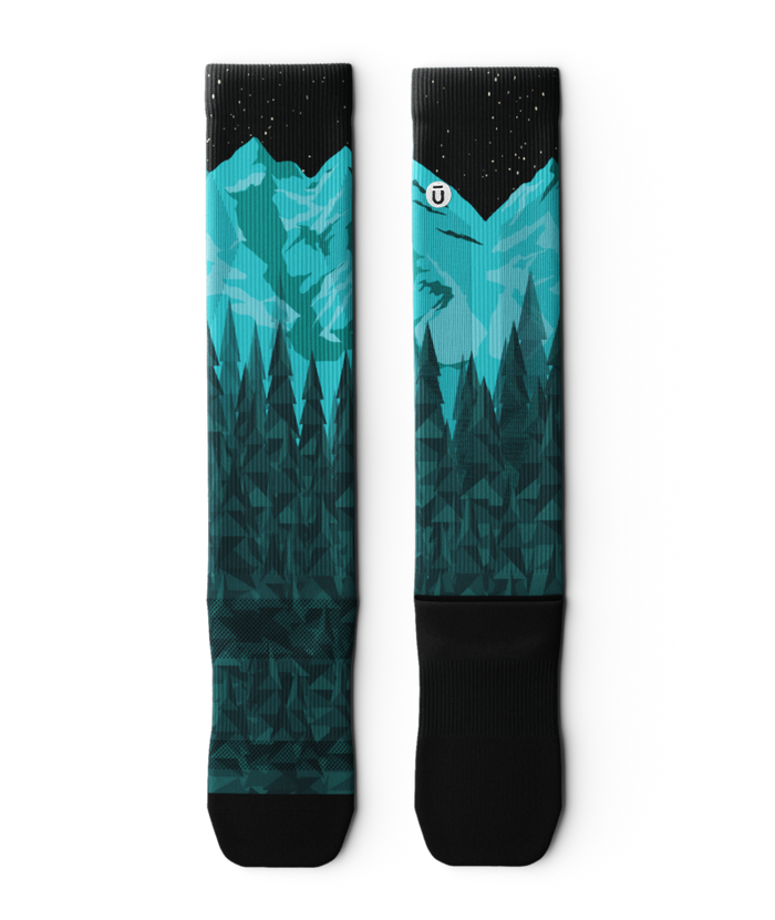 Tough Terrain Athletic Knee High Compression Socks 3-Pack