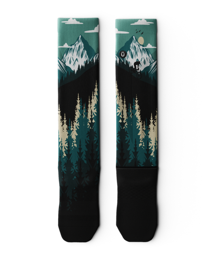 Tough Terrain Athletic Knee High Compression Socks 3-Pack