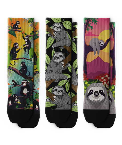 Tree Top Athletic Crew Socks 3-Pack