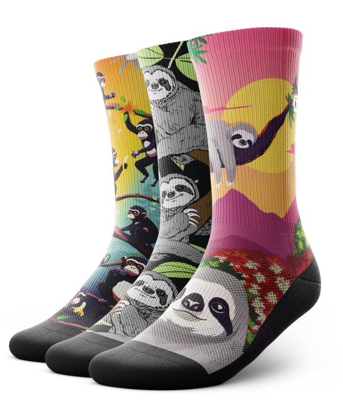 Tree Top Athletic Crew Socks 3-Pack