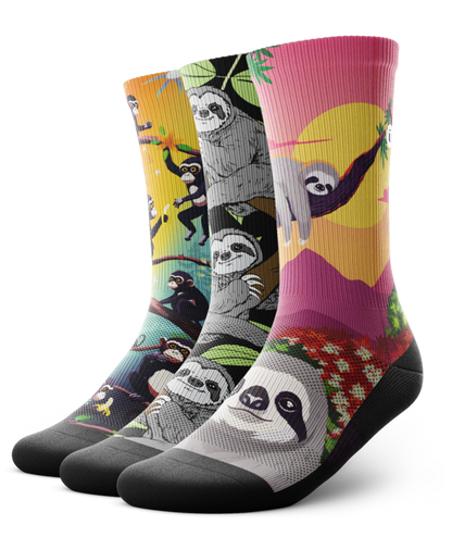 Tree Top Athletic Crew Socks 3-Pack