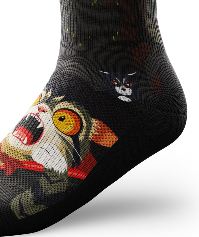 Vampurr Athletic Crew Socks