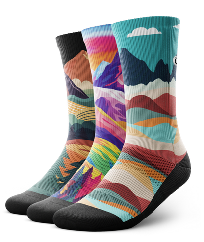 Vista Athletic Crew Socks 3-Pack