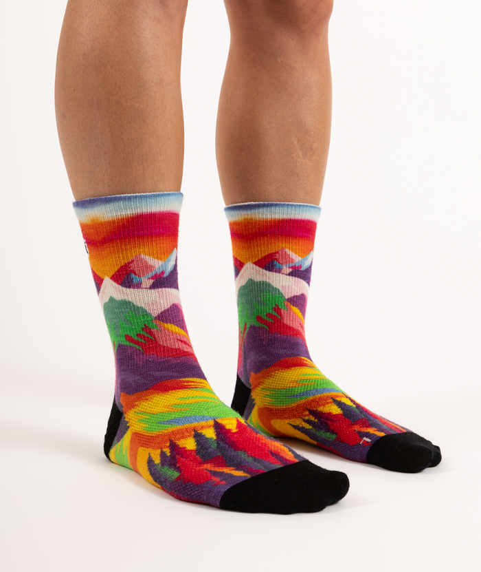 Vista Merino Wool Lite Crew Socks 3-Pack