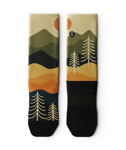 Wander Woods Athletic Crew Socks 3-Pack