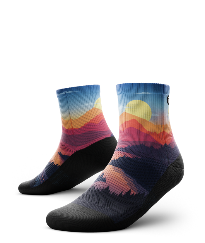Wanderlight Athletic Quarter Socks