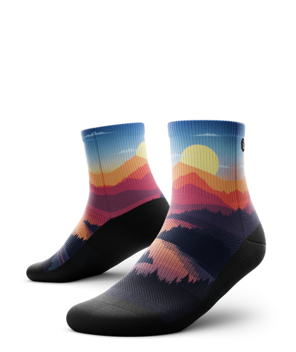 Wanderlight Athletic Quarter Socks