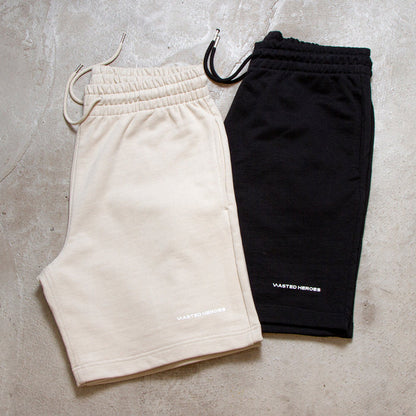Wasted Heroes - Heavyweight Jersey Shorts - Desert