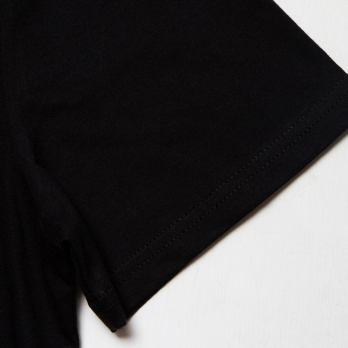 Wasted Heroes Logo - Tshirt - Black/Grey/White