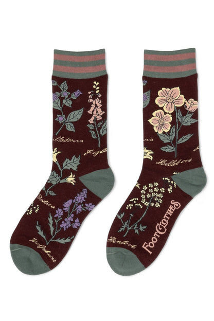Baneful Botany Crew Socks