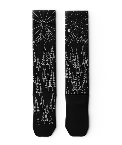 Wilderness Athletic Knee High Compression Socks 3-Pack