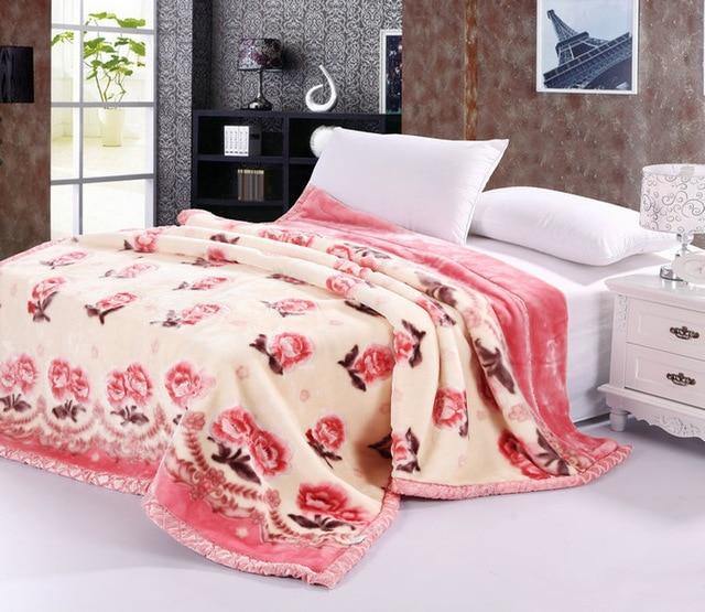 Wonderful Thick Warm Fluffy Super Soft Raschel Blankets - foxberryparkproducts