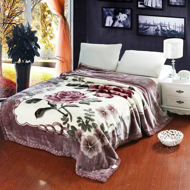 Wonderful Thick Warm Fluffy Super Soft Raschel Blankets - foxberryparkproducts