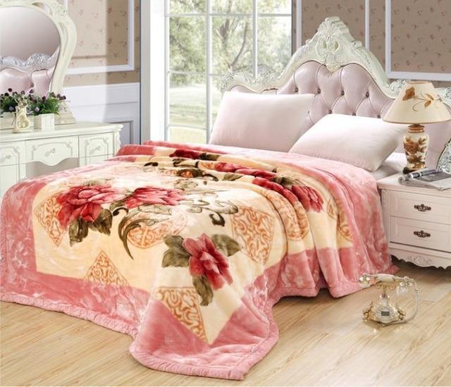 Wonderful Thick Warm Fluffy Super Soft Raschel Blankets - foxberryparkproducts