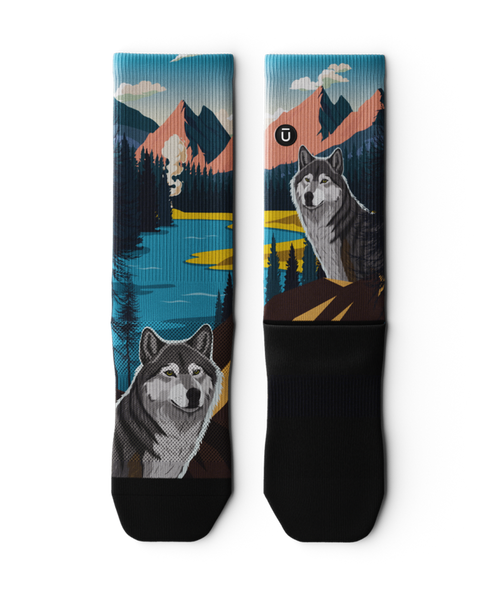 Yellowstone Athletic Crew Socks