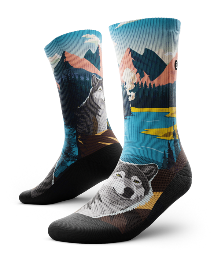 Yellowstone Athletic Crew Socks