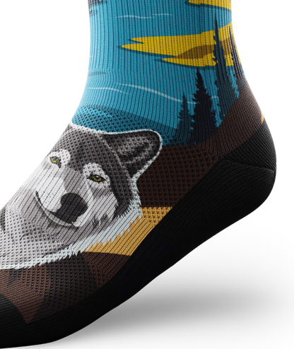 Yellowstone Athletic Crew Socks
