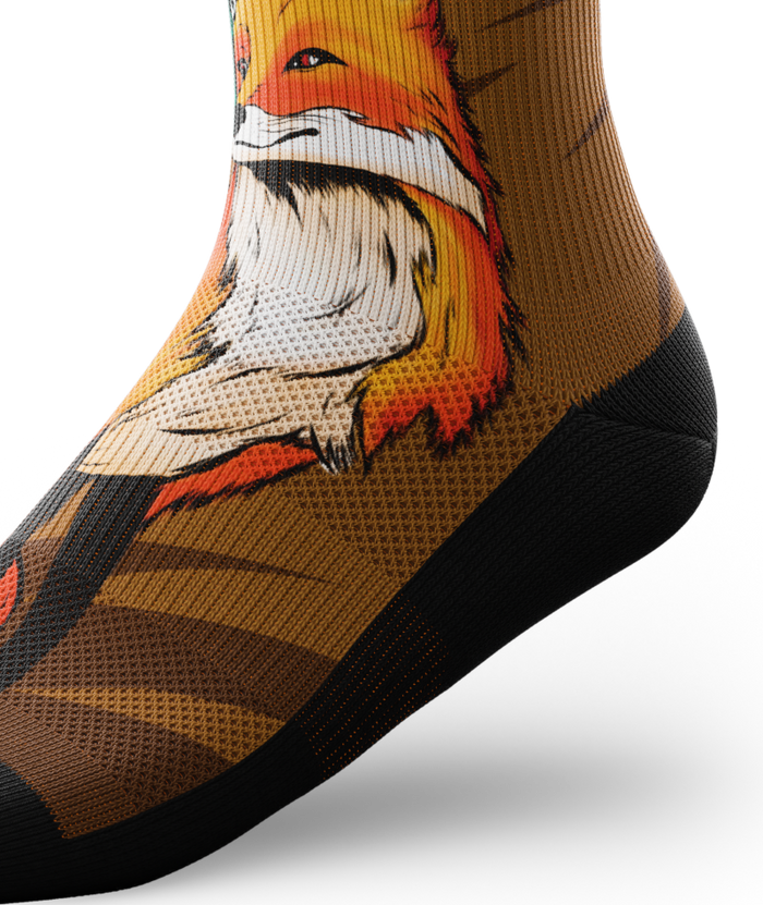 Zero Fox Athletic Knee High Compression Socks