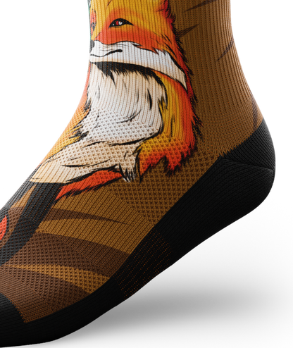 Zero Fox Athletic Knee High Compression Socks