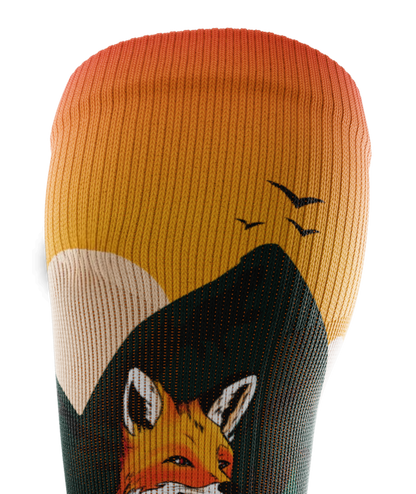 Zero Fox Athletic Knee High Compression Socks