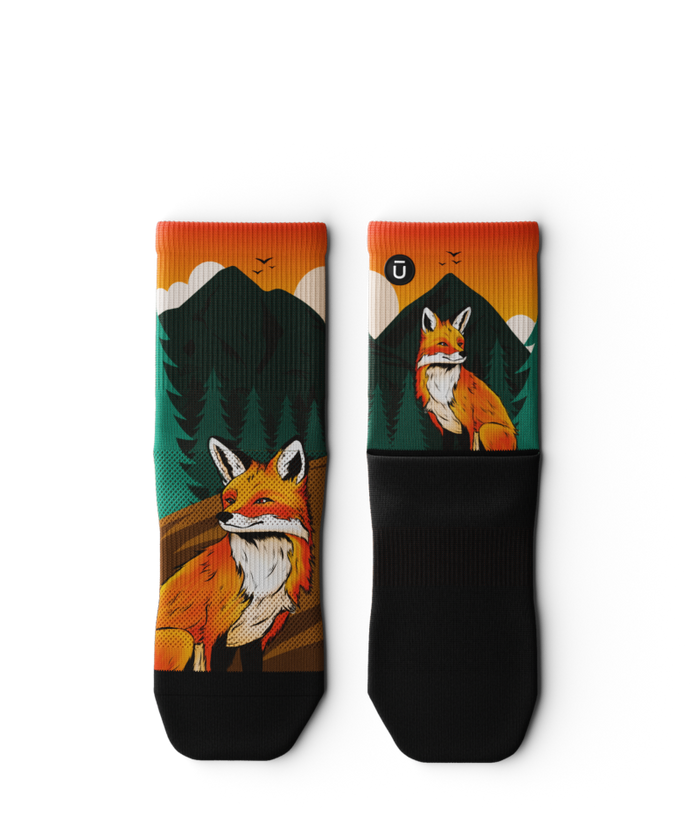 Zero Fox Athletic Quarter Socks