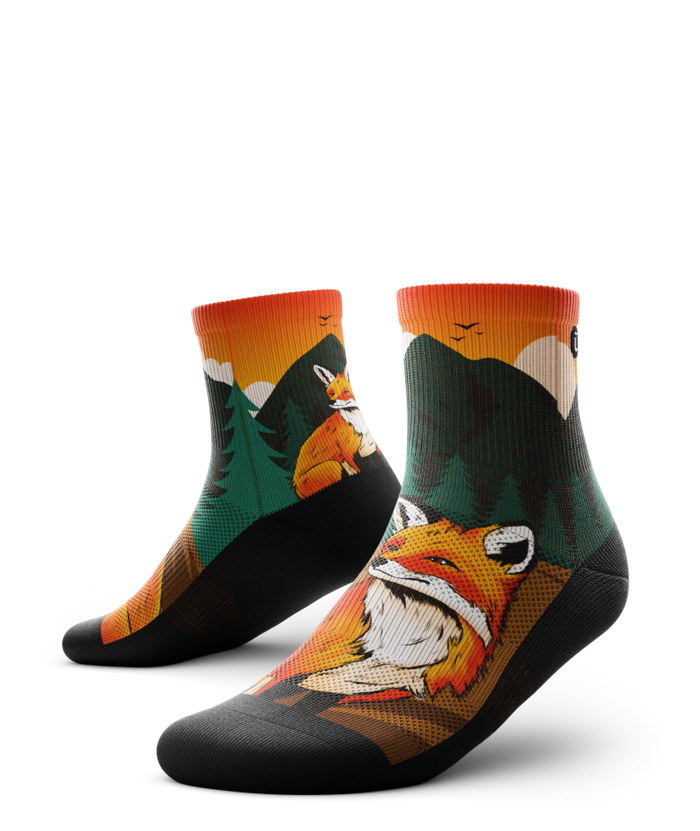 Zero Fox Athletic Quarter Socks