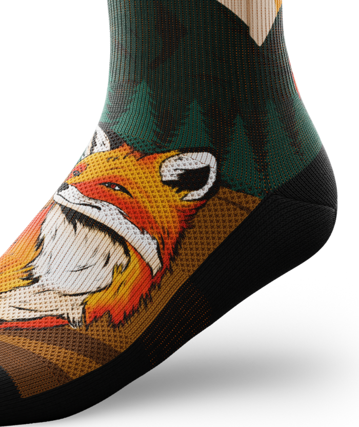 Zero Fox Athletic Quarter Socks